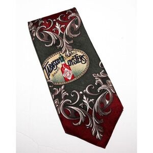 Tabasco Men's Tabasco Pepper‎ Sauce Paisley Silk Neck Tie